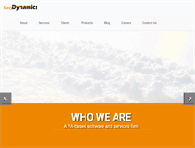 Tablet Screenshot of easydynamics.com